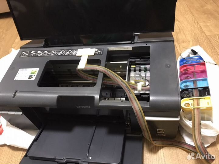 Цветной фото принтер epson stylus t50