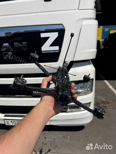 Квадpокоптеp фпв piranha 7 и 10 дюймов