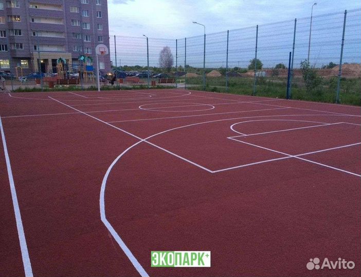Бесшовное резиновое покрытие