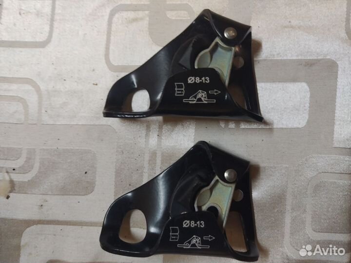 Каробины, Спусковины, жумар