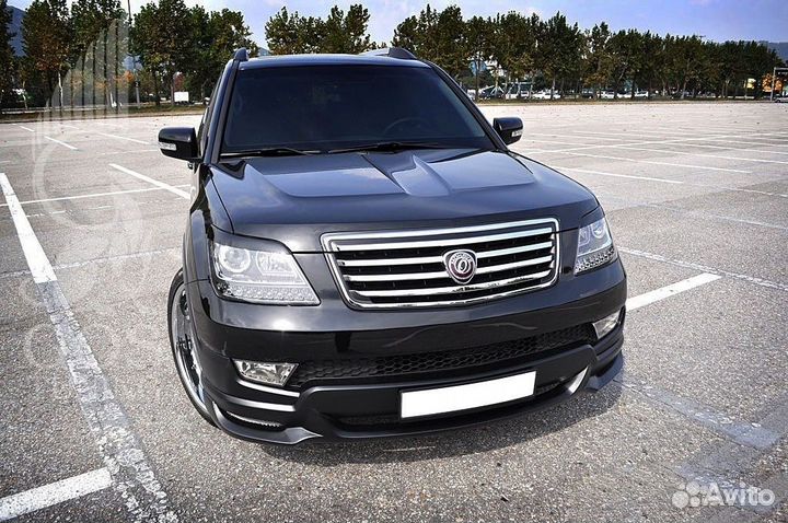 Накладка переднего бампера Ixion KIA Mohave