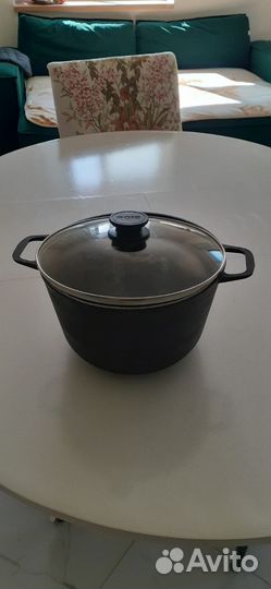 Кастрюля чугунная (казан)