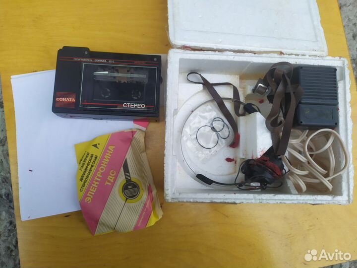 Кассетный плеер СССР