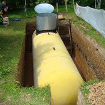 Газгольдер, доставка, монтаж