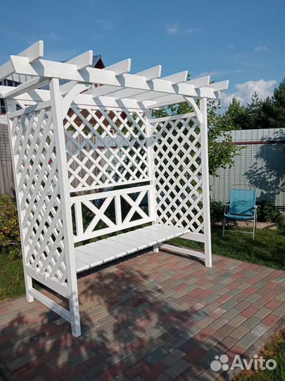 Пергола деревянная