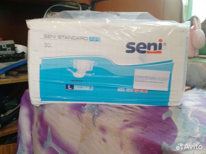 Памперсы для взрослых seni 3