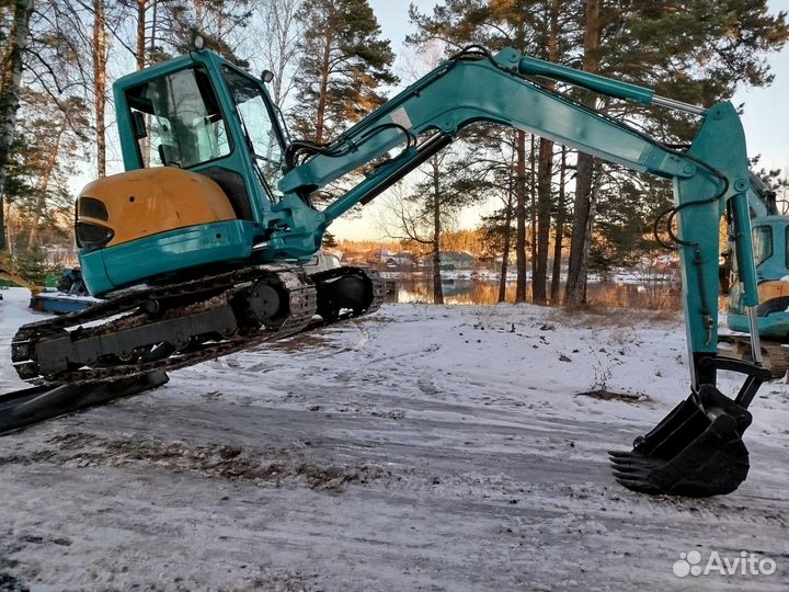 Мини-экскаватор Kubota KX155-5, 2015