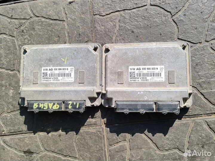 Шкода фабия 2 блок управления двигателя