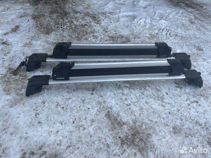 Багажник на крышу turtle AIR2+крепление для лыж