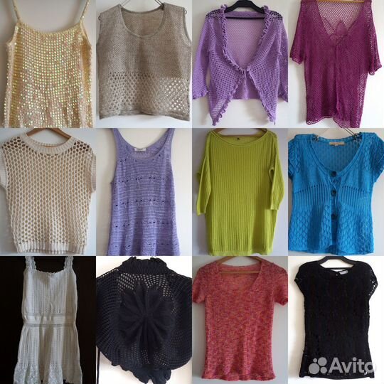 Одежда в технике кроше, S/M/L