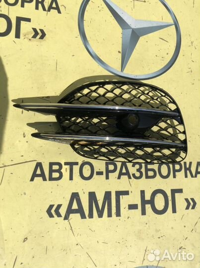 Mercedes W222 S-class AMG Рест Решетка бампера L