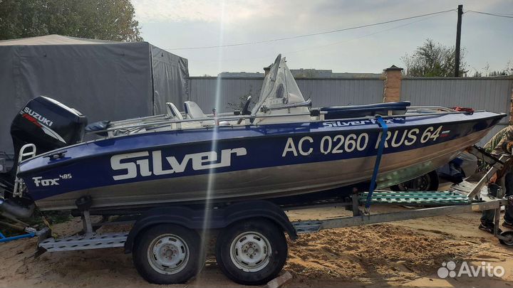 Продам катер silver FOX DC 485