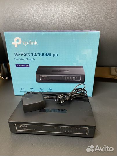 Коммутатор TP-Link TL-SF1016D 16*100 мб