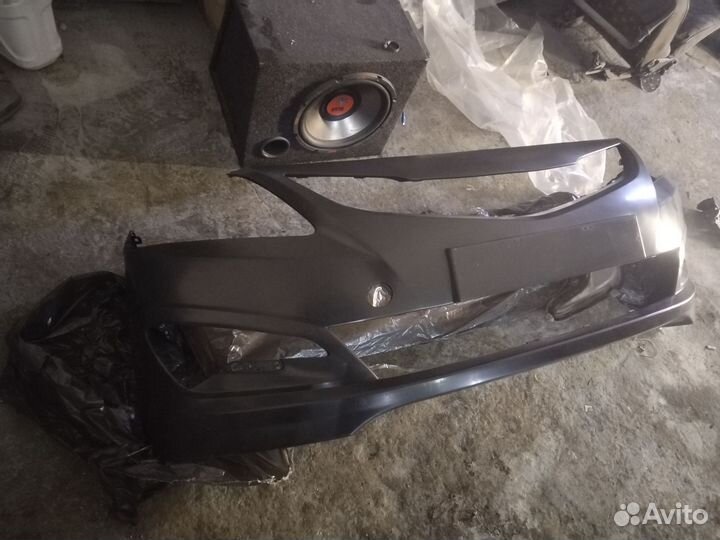 Бампер hyundai solaris 1-й рестайлинг