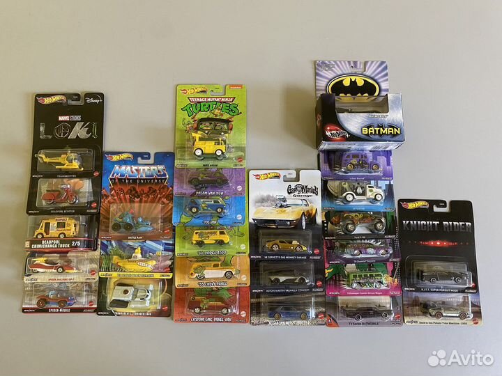 Hot Wheels Premium Pop-Culture модели