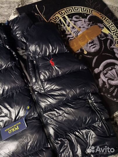 Жилетка мужская Polo ralph lauren глянцевая