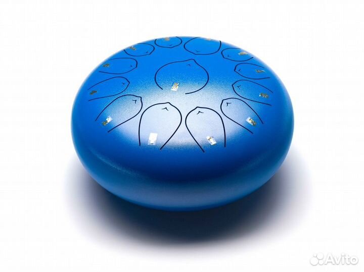 Глюкофон, 30см, До мажор, синий Foix FTD-1213C-BL