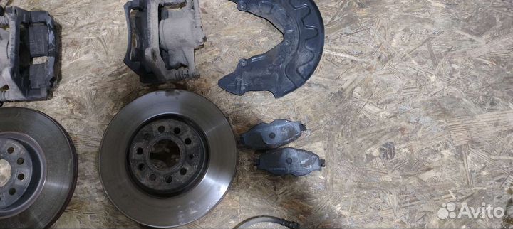 Супорта и диски на шкоду октавия А7 (рест)