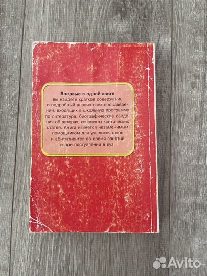 Все произведения в кратком изложении