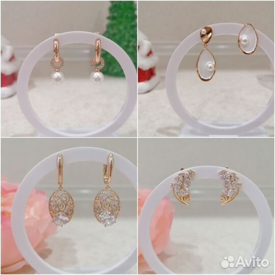 Серьги медицинская сталь