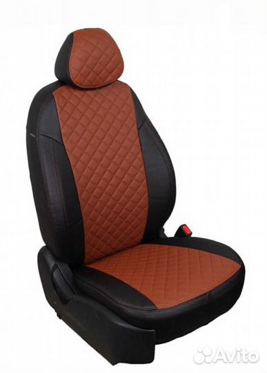 Авточехлы на Chery Tiggo 4 джип, задняя спинка раз