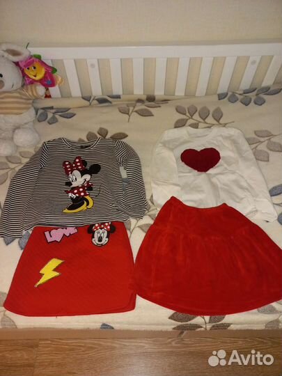 Одежда для девочки пакетом на рост 122