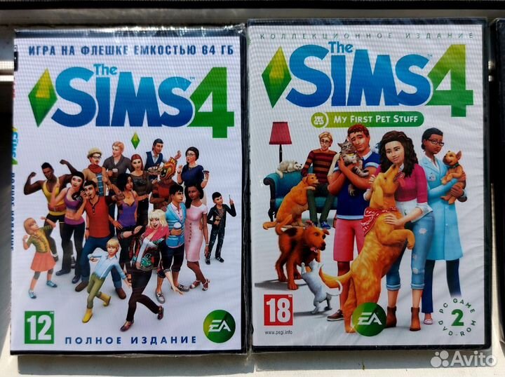 The Sims 4, Sims 3,со всеми дополнениями на пк