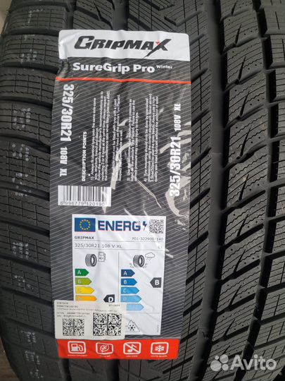 Gripmax SureGrip Pro Winter 285/35 R21 и 325/30 R21 108V