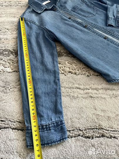 Джинсовая рубашка.128.zara