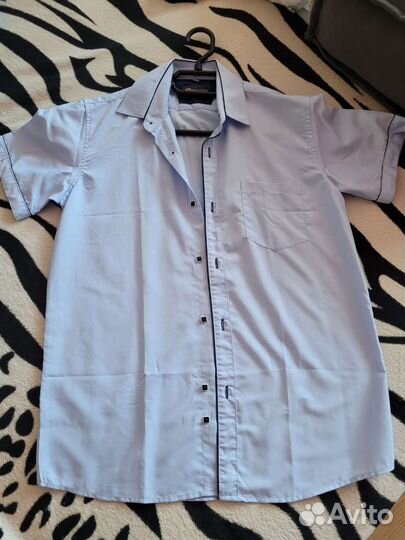 Рубашка школьная 146 для мальчика