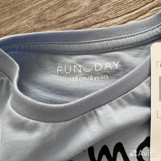 Новая футболка Fun day, 128см