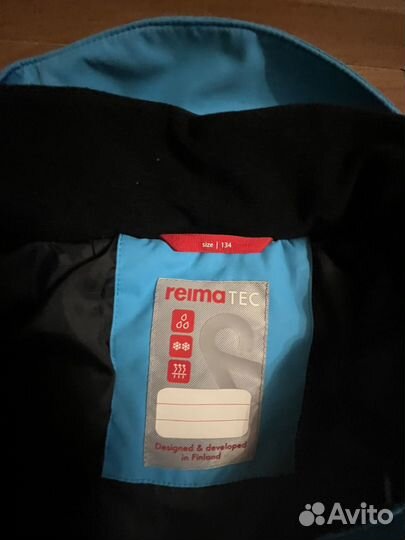 Горнолыжная куртка детская reima tec рост 134