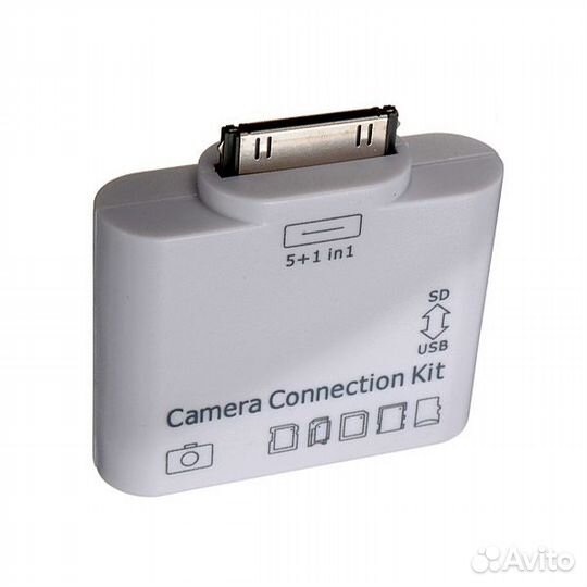 Адаптер Camera Connection Kit для iPad 2,3 белый
