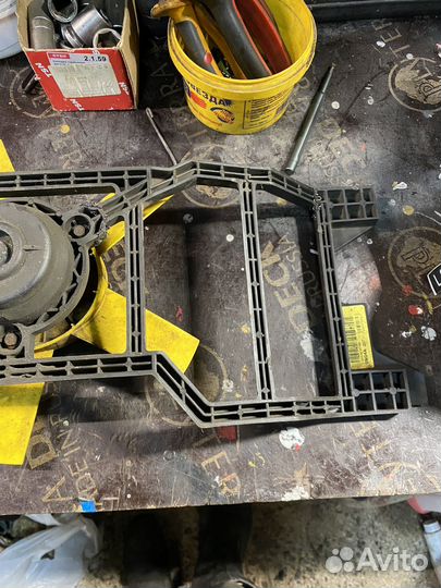 Вентилятор радиатора ford fiesta mk5