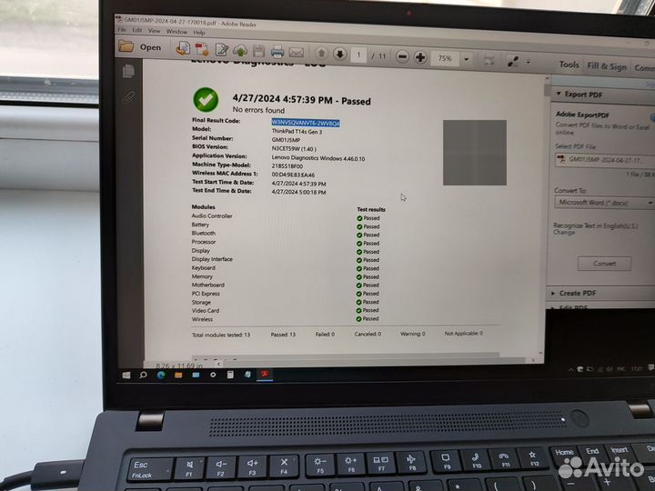 Lenovo ThinkPad T14s Gen 3/i5-1235U/16/512/FHD/IPS