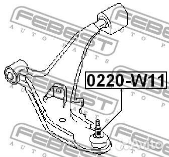 Опора шаровая переднего нижнего рычага