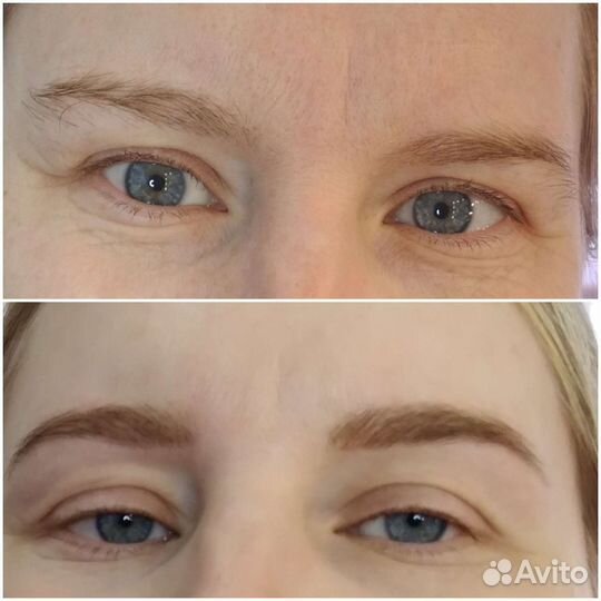 Оформление, окрашивание, ламинирование бровей