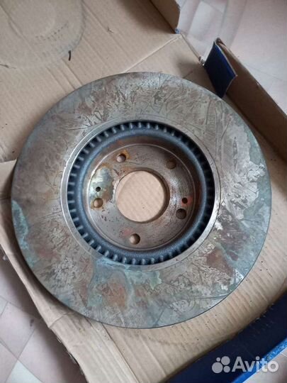Передний тормозной диск mazda 6 299мм
