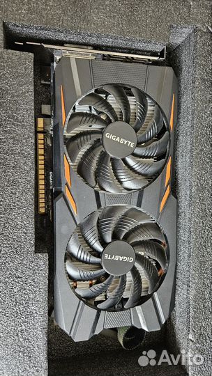 Видеокарта Gigabyte 1050 Ti 4gb