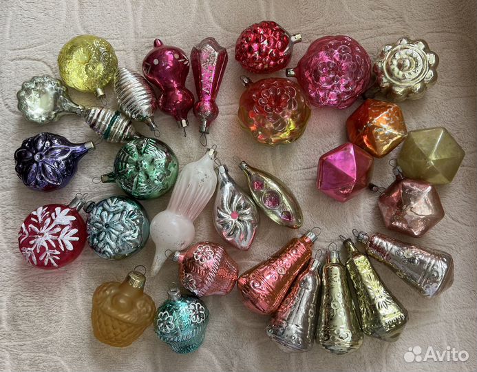 Елочные игрушки СССР