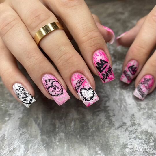 Маникюр гель-лак в салоне
