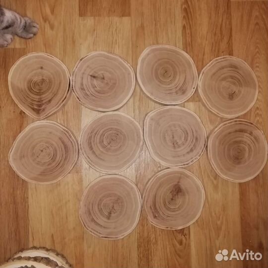 Торцевые спилы дерева