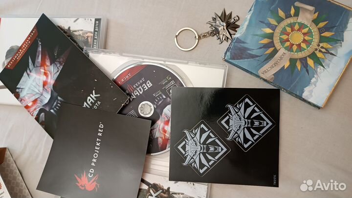 Коробка от Ведьмак 3: Дикая Охота без ключа акт