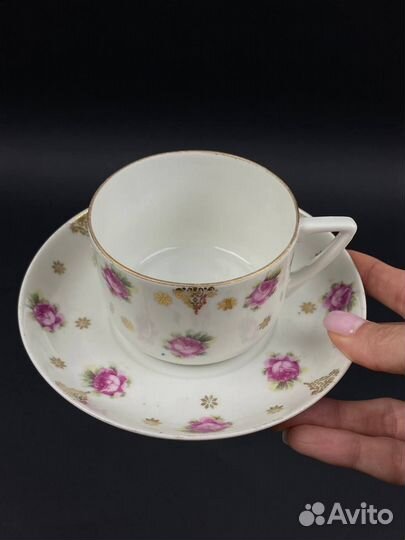 Антикварные чайные пары 