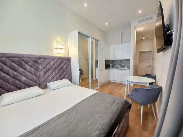 1-к. апартаменты, 25 м², 3/6 эт.