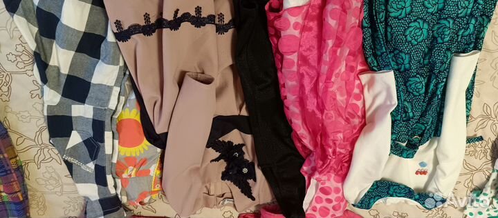 Одежда для девочки пакетом 98