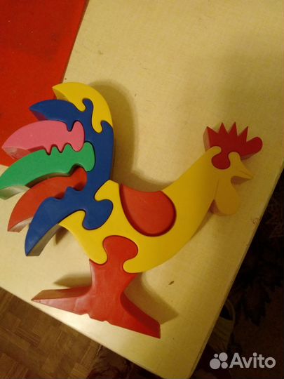 Петух пазл