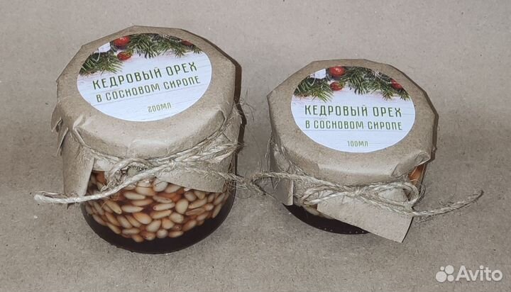 Кедровый орех в мёде/сиропе