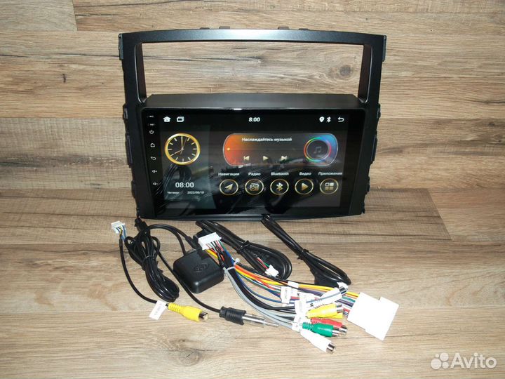 Магнитола Mitsubishi Pajero 4 Android GPS