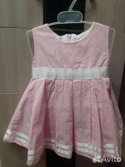 Платье для девочки рост74-80